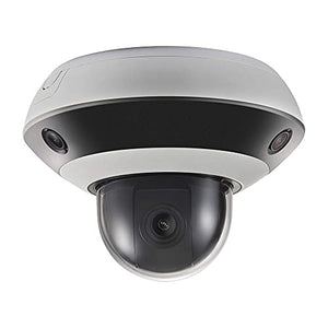 Hikvision DS-2PT3326IZ-DE3 8MP Multi-Sensor PanoVu Mini Series Panoramic + PTZ Indoor Camera  (Renewed)