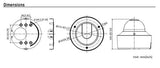 Hikvision DS-2CD5585G0-IZHS 8MP IR Outdoor Network Dome Camera with 2.8-12mm Varifocal Motorized Lens (Renewed)