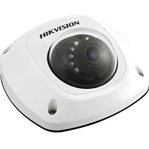 Hikvision DS-2CD2512F-IWS 1.3MP Network Mini Dome Camera w/ 4mm, IR up to 10m, Audio/Alarm I/O, IP66 Lens (Renewed)