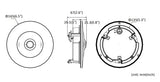 Hikvision DS-2CD6365G0E-S/RC 6MP Recessed In-Ceiling Network Fisheye Panoramic Dome Camera w/ 1.27 mm Lens (Renewed)