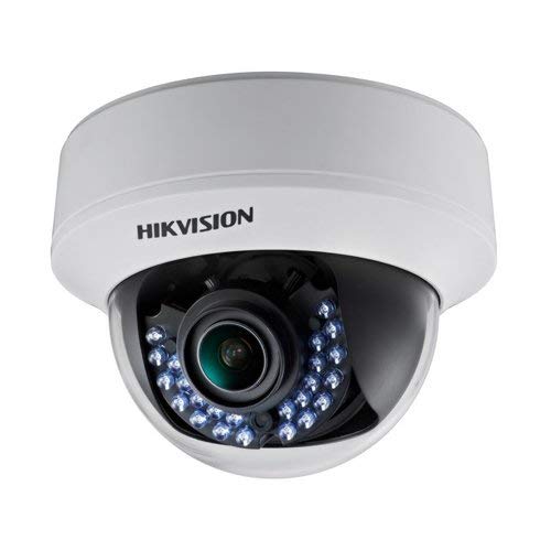 Hikvision DS-2CE56D5T-AVFIR 2MP Indoor IR Analog Dome Camera w/ 2.8-12mm Lens, Day/Night, True WDR, Smart IR, 40M to IR, 24VAC/12VDC (Renewed)