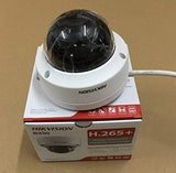 Hikvision DS-2CD2145FWD-I 4MP Network Dome Camera w/ 4mm Lens, IR up to 30m(~100ft), IP67/IK10 Waterproof/Vandal-resistant Rated, PoE (Renewed)