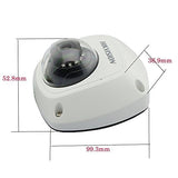 Hikvision DS-2CD2542FWD-IS 2.8mm Dome Network Camera 4MP POE Dome WDR IR Day/Night IP67 Waterproof (Renewed)