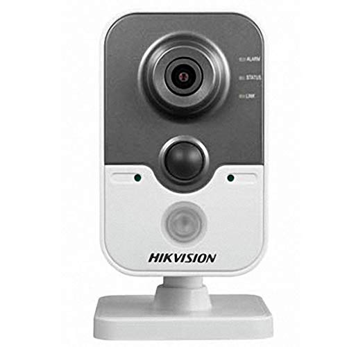 Hikvision DS-2CD2412F-IW 1.3MP Wireless Network Cube Camera w/ 4mm Lens, Built-in Microphone (Renewed)