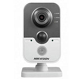 Hikvision DS-2CD2412F-IW 1.3MP Wireless Network Cube Camera w/ 4mm Lens, Built-in Microphone (Renewed)
