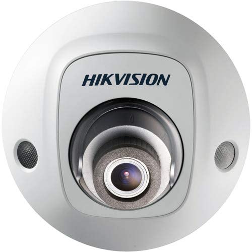 Hikvision DS-2CD2555FWD-IS 5MP Network Mini Dome Camera w/ 4mm Lens, IP66/IK08 (Renewed)