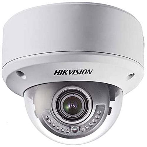 Hikvision DS-2CC51A1N-VPIRH Outdoor Vandal Proof Analog Dome Camera w/ 2.8-12mm Lens, 700 TVL, Heater(Renewed)