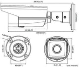 Hikvision DS-2CD2T45FWD-I5 4MP Outdoor IR Fixed Network Bullet Camera with 8mm Lens (Renewed)