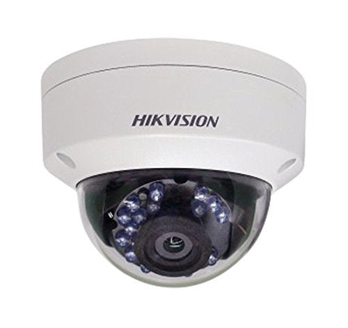 Hikvision DS-2CE56D1T-VPIR 1080p Outdoor IR Analog Dome Camera w/ 3.6mm, 20M IR, Day/Night, DWDR, Smart IR, IP66, 12 VDC (Renewed)