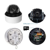 Hikvision DS-2DE4A425IW-DE 4MP Outdoor Network PTZ Dome Camera w/ 4.8-120mm Lens, 25x Optical Zoom, Smart Tracking (Renewed)