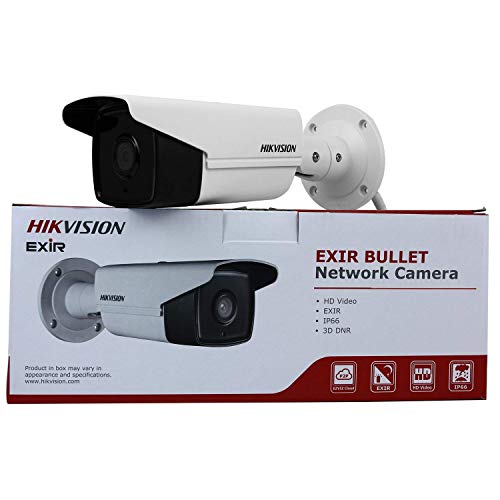 Hikvision DS-2CD2T42WD-I5 6mm Network Bullet Camera, 4MP, 1080P, IP67 (Renewed)