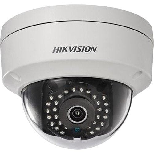 Hikvision DS-2CD2142FWD-IS 2.8mm Network Outdoor Dome Camera, 4MP, Day/Night, IR to 30M, 3 Axis Gimbal, IP66 Standard, POE/12VDC (Renewed)