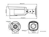 Hikvision DS-2CD2T85G1-I5 8MP  Outdoor IR Fixed Network Bullet Camera with 6mm Lens(Renewed)
