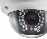 Hikvision DS-2CD2132F-I 12mm Network Outdoor Dome Camera, 3MP/1080P, H.264, Day/Night, IR to 30M, 3 Axis Gimbal, IP66 Standard, POE/12VDC (Renewed)