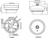 Hikvision DS-2CD6D24FWD-Z 2.8-12mm Multi-Sensor PanoVu Flexible Series Network Camera, 8MP, 1080p, IP67/IK10 (Renewed)