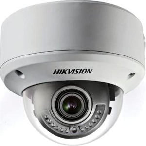 Hikvision DS-2CC51A1N-VPIR Outdoor Vandal Proof Analog Dome Camera w/ 2.8-12mm Lens, 700 TVL (Renewed)