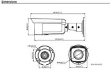 Hikvision DS-2CD2T65G1-I5 6MP Outdoor IR Fixed Network Bullet Camera w/ 6mm Fixed Lens, RJ45 Connection (Renewed)