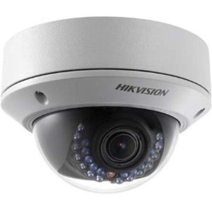 Hikvision DS-2CD2732F-I Outdoor Network Dome Camera, 3MP, 2.8-12 mm Lens, Day/Night, IP66 Standard, IR, POE/12VDC (Renewed)