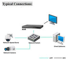Hikvision DS-7604NI-E1/4P 4 Channel PoE NVR, Up to 6MP Resolution (no HDD Included) (Renewed)