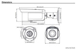 Hikvision DS-2CD2T46G1-4I 4MP AcuSense Outdoor Network Fixed Bullet Camera with 4mm Fixed Lens, RJ45 Connection (Renewed)
