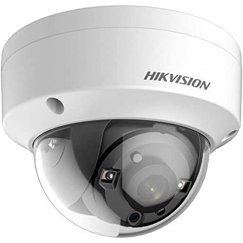 Hikvision DS-2CE56H1T-VPIT 5MP Outdoor Analog Dome Camera w/ 2.8mm Lens (Renewed)