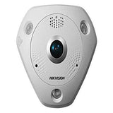 Hikvision DS-2CD6362F-IS 1.27mm Outdoor Fisheye Network Camera PoE 6MP(3072 x 2048) Panoramic 180/360 Degree IR Day/Night (Renewed)