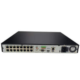 Hikvision DS-7616NI-I2/16P 16 Channel PoE NVR, Up to 12MP Resolution, 4K, 2 SATA (no HDD Included) (Renewed)