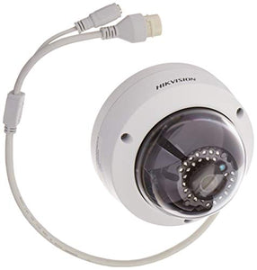 Hikvision DS-2CD2132F-I 4mm Network Dome Camera, 3MP, 2048x1536@20fps, PoE (Renewed)