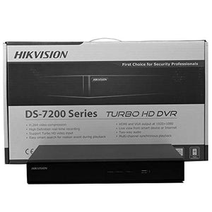 Hikvision DS-7208HGHI-SH 8 Channel TurboHD Digital Video Recorder(DVR) (no HDD Included) (Renewed)