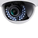 Hikvision DS-2CE56D5T-AVFIR 2MP Indoor IR Analog Dome Camera w/ 2.8-12mm Lens, Day/Night, True WDR, Smart IR, 40M to IR, 24VAC/12VDC (Renewed)