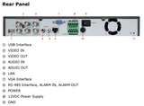 Hikvision DS-7604HI-S 4 Channel Hybrid DVR (no HDD included) (Renewed)