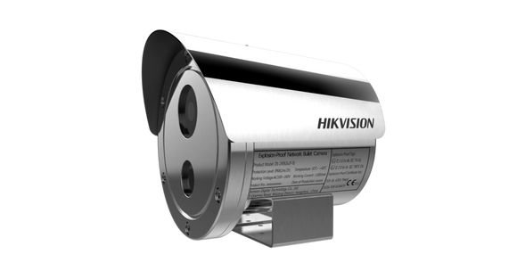 Hikvision DS-2XE6242F-IS 4MP Network Bullet Camera w/ 16mm Lens, Explosion-Proof (Renewed)