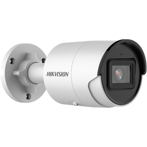 Hikvision DS-2CD2043G2-IU 4MP AcuSense Network Bullet Camera IR up to 40m, IP67 Waterproof Rated, 12VDC/PoE (Renewed)