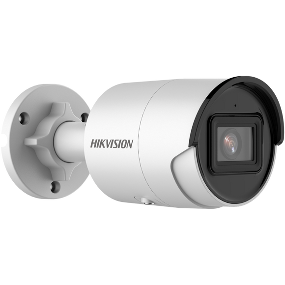 Hikvision DS-2CD2043G2-IU 4MP AcuSense Network Bullet Camera IR up to 40m, IP67 Waterproof Rated, 12VDC/PoE (Renewed)