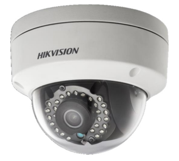 Hikvision DS-2CD2142FWD-IS 4MP Outdoor Network Dome Camera w/ 4mm Lens, IR up to 30m/~100ft, IP67/IK10 Rated Waterproof and Vandal Resistant, PoE (Renewed)