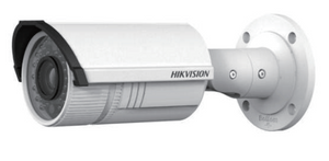 Hikvision DS-2CD2612F-IS 1.3MP Network Bullet Camera w/ 2.8-12mm Varifocal Lens, Audio/Alarm I/O, IR up to 30m, IP66 Weatherproof (Renewed)