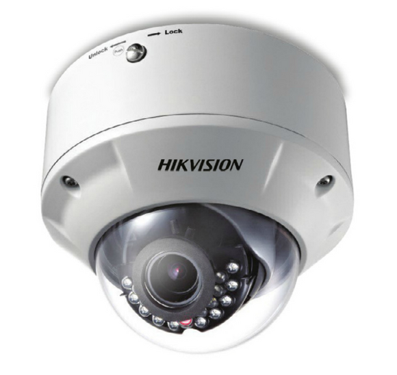 Hikvision DS-2CD7353F-EI 2MP Outdoor Network Camera w/ 2.7-9mm Lens (Renewed)