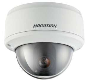 Hikvision DS-2CD753F-EIZ 2MP Indoor Dome Network Camera w/ 2.7-9mm Motorized VF Lens, H.264, IK10, 12VDC/PoE (Renewed)