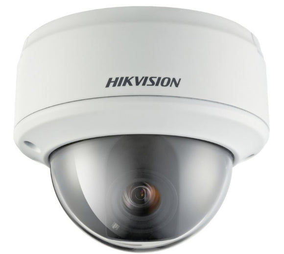Hikvision DS-2CD753F-EIZ 2MP Indoor Dome Network Camera w/ 2.7-9mm Motorized VF Lens, H.264, IK10, 12VDC/PoE (Renewed)