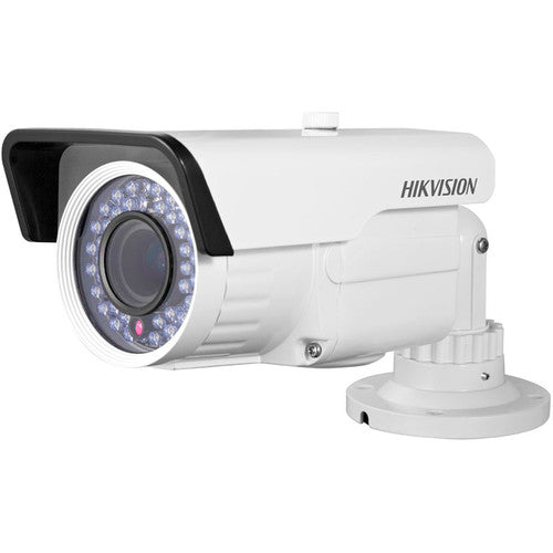 Hikvision DS-2CE15C2N-VFIR3 720TVL Analog Bullet Camera w/ 2.8-12mm Varifocal Lens, IR up to 40m, IP66 Weatherproof Rated, 12VDC (Renewed)
