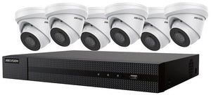 Hikvision EKI-K82T86 4K Kit 8 Channel PoE NVR w/ 2TB HDD + 6x 8MP 4K IP Cameras (Renewed)