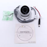 Hikvision EKT-K82T26 Kit, 8 Channel DVR with 2TB HDD & 6 TurboHD ECT-T12F2 2MP IR Outdoor Cameras, (2.8 mm Fixed Lens), BNC Connection (Renewed)
