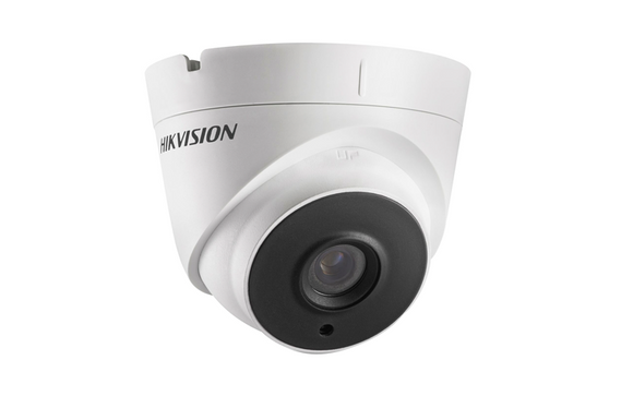 Hikvision DS-2CC52D9T-IT3E 2MP Ultra-Low Light Outdoor Analog Turret Camera w/ 2.8mm Lens, PoC (Renewed)