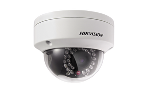 Hikvision DS-2CD2132-I 3MP Network Dome Camera w/ 12mm Lens, IR up to 100ft, IP66/IK10 Rated Weatherproof and Vandal Resistant, PoE (Renewed)