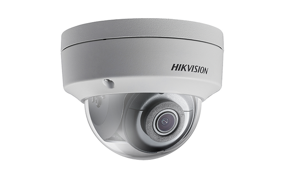 Hikvision DS-2CD2123G0-IS 2MP Dome IP Camera w/ 2.8mm Lens, IR up to 30m, IP67/IK10 Rated, 12VDC/PoE (Renewed)