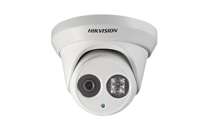 Hikvision DS-2CD2352WD-I 5MP Outdoor Network Turret Camera w/ 4mm Lens, EXIR up to 30m/~100ft, IP66 Weatherproof Rated (Renewed)