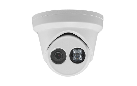 Hikvision DS-2CD2355FWD-I 5MP Network Turret Camera w/ 6mm Lens, EXIR 2.0 up to 30m/~100ftIP67 Waterproof Rated, 12VDC/PoE (Renewed)