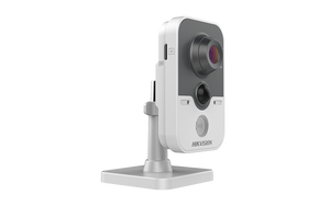 Hikvision 1.3MP Network Cube Camera 4mm Lens, PoE, Motion Detection DS-2CD2412F-I (Renewed)