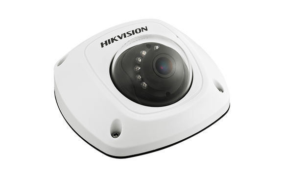 Hikvision DS-2CD2532F-I 3MP Mini Dome Network Camera w/ 2.8mm Lens, IR up to 10m, IP66 Weatherproof Rated, 12VDC/PoE (Renewed)