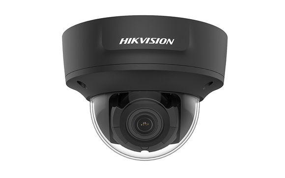 Hikvision DS-2CD2783G1-IZSB 8MP 4K Outdoor Network Dome Camera w/ 2.8-12mm Motorized Varifocal Lens, EXIR 2.0 up to 30m(~100ft), IP67/IK10 Waterproof/Vandal-resistant Rated, 12VDC/PoE (Black) (Renewed)